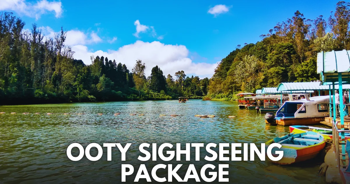 Ooty Sightseeing Package